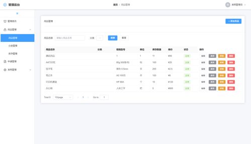 基于spring boot vue3的辦公用品申領(lǐng)管理系統(tǒng)