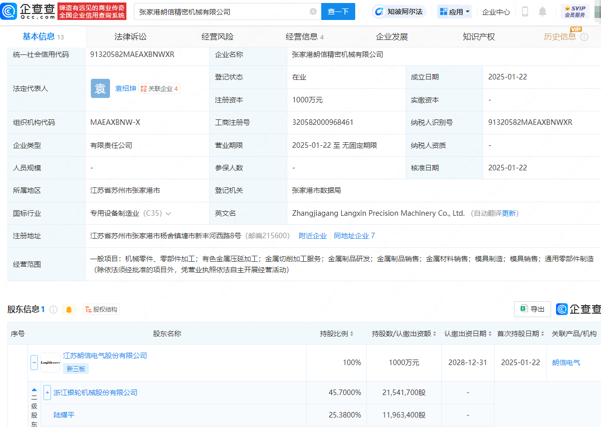 銀輪股份等投資成立精密機械公司:精密機械廠家
